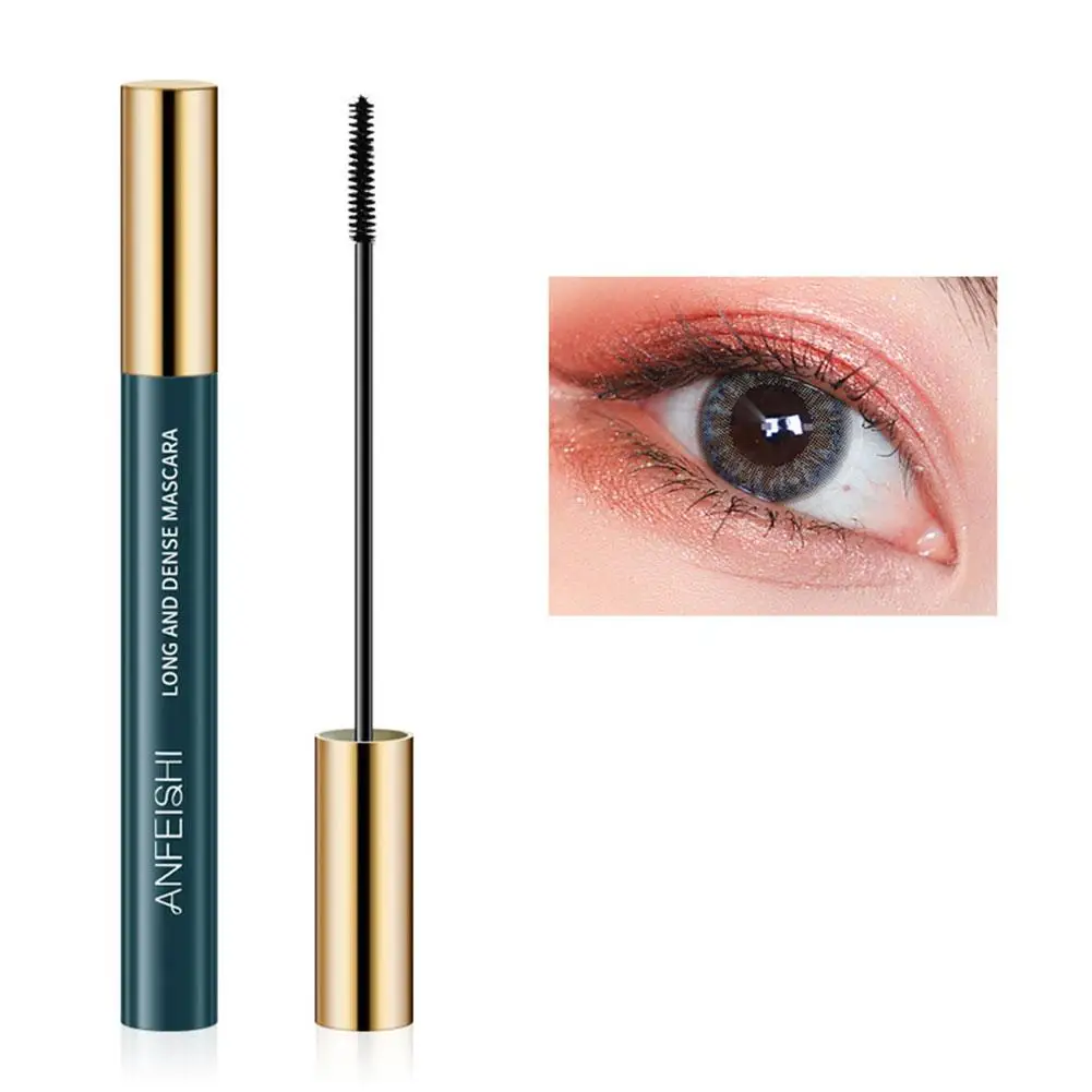 Mascara Lengthens Eyelashes Extra Volume Long Lasting Cosmetic Makeup Korean Natural Waterproof Professional Lashes Female V8Y6