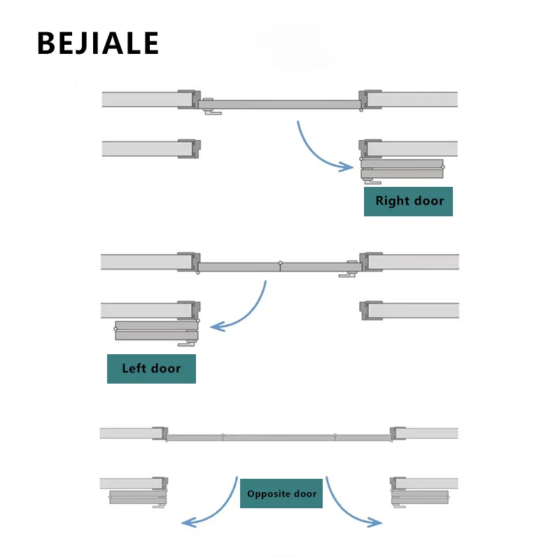 Imagem -05 - Hardware de Porta Dobrável em 304 180 Graus Abertos Dobradiças de Madeira Conector Multifuncional de Porta Dobrável Aço Inoxidável
