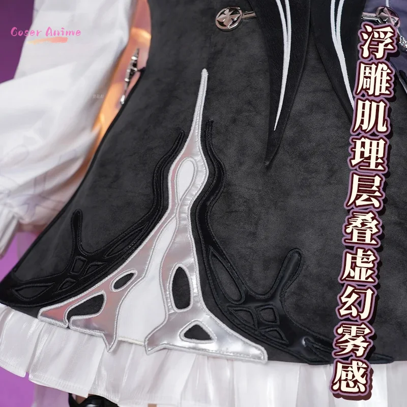 7 มีนาคมคอสเพลย์เครื่องแต่งกายเกมฮองไก:สตาร์เรลชุดฮาโลวีนปาร์ตี้คาร์นิวัลคริสต์มาสเล่นบทบาทเสื้อผ้าเสื้อผ้า