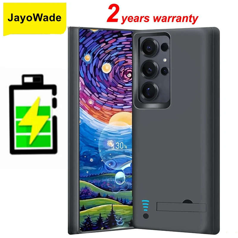 

Тонкий чехол для зарядного устройства емкостью 10000 мАч для Samsung Galaxy S25 Plus S24 Ultra Charging Portable Power Bank Чехлы для питания S25 S24 Ultra