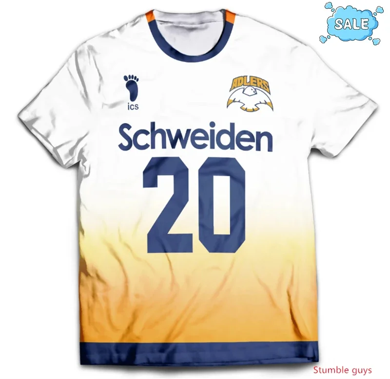 

Nekoma High School Haikyuu Anime Jersey T-shirt Kuroo Tetsurou Kozume Cosplay Volleyball Sportswear Kids Boys Clothes Tee