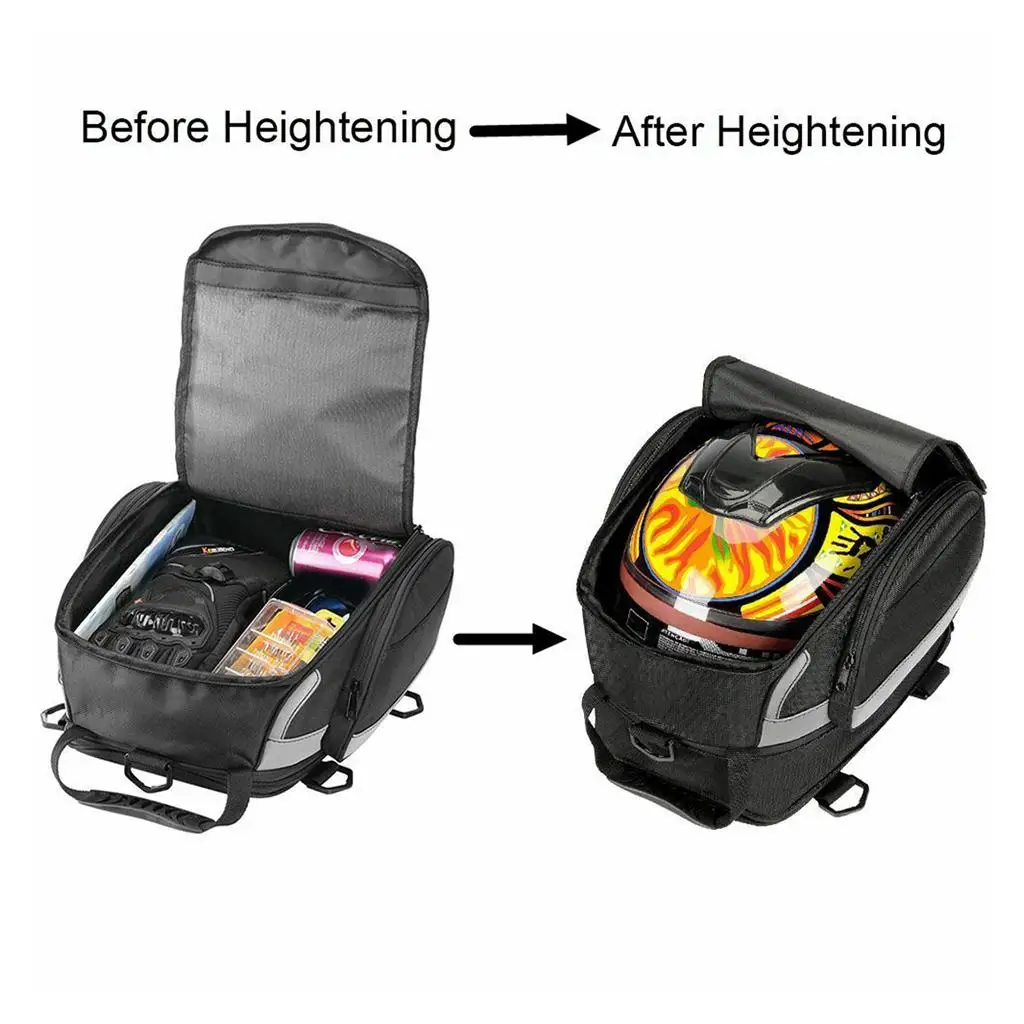 

1XMotorbike Motorcycle Rear Tail Waterproof Heightening Bag