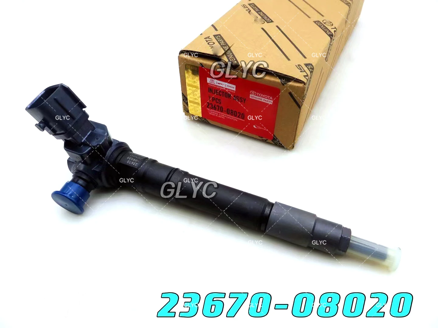 23670-0E060 Injector 23670-09470 23670-08020 G4S060 Common Rail Injector For Toyota 1GD Genuine