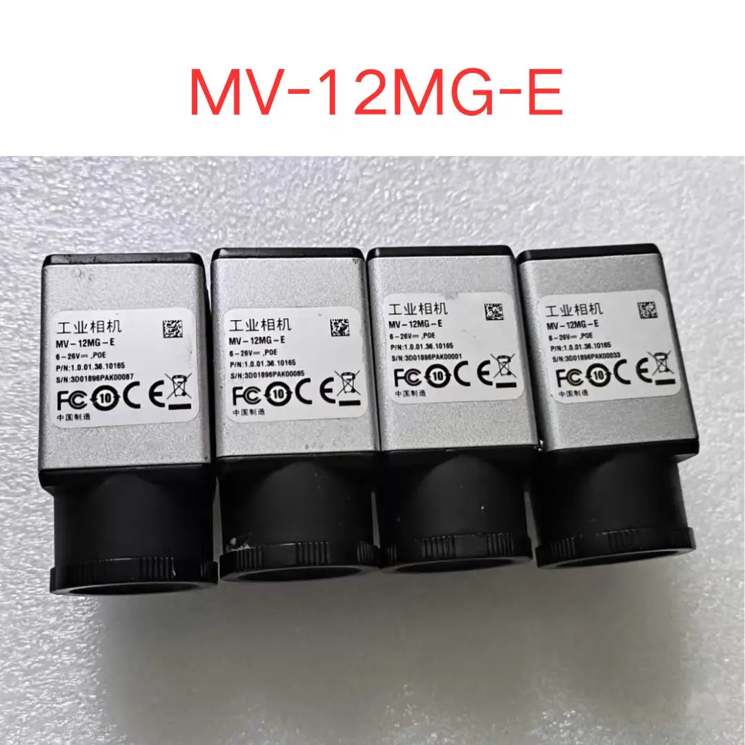 Second-hand test OK MV-12MG-E Industrial Camera Fast delivery