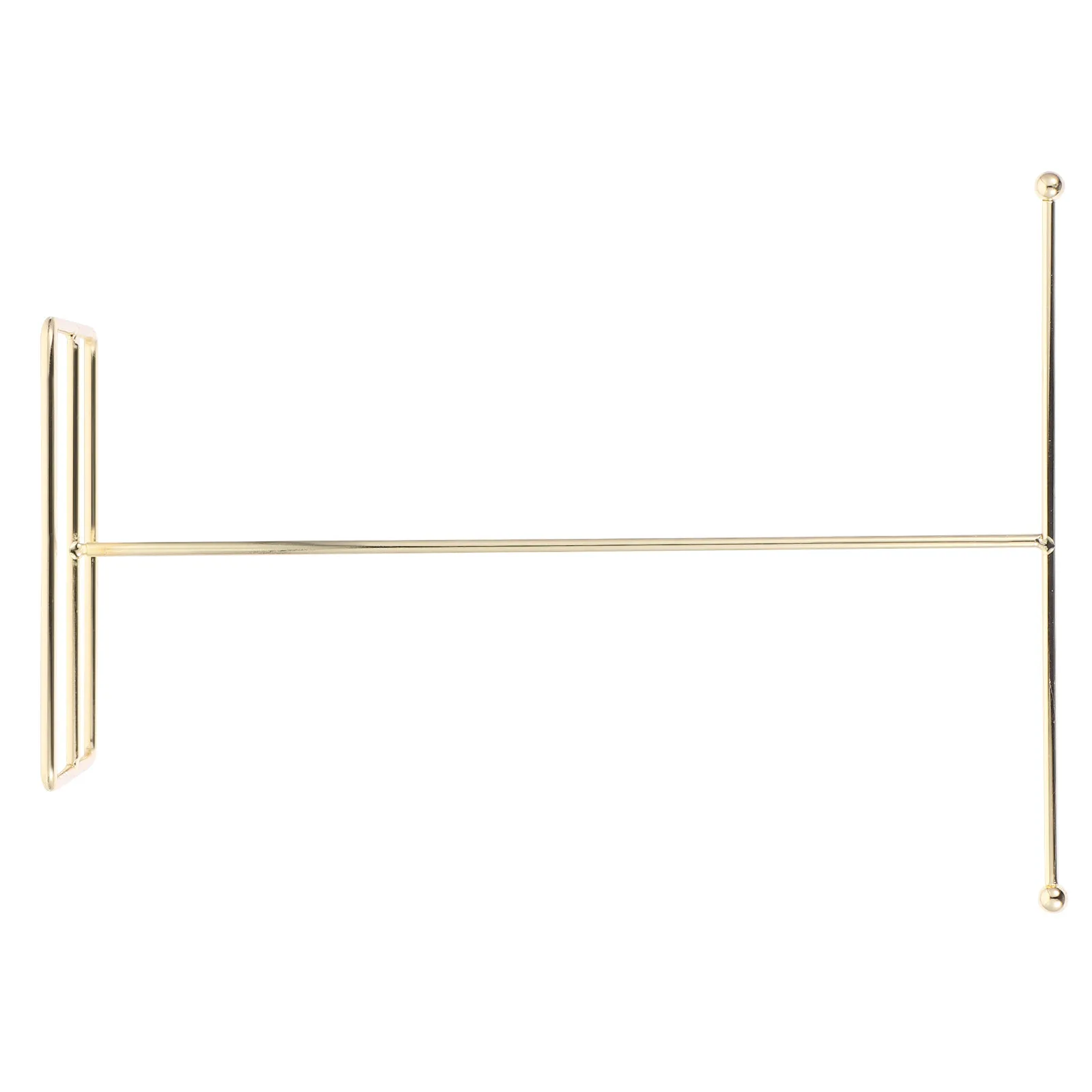 

Jewelry Display Stand T Bar Design Metal Necklace and Earring Holder Organizer Rack for Bathroom Bedroom Retail Display Gift
