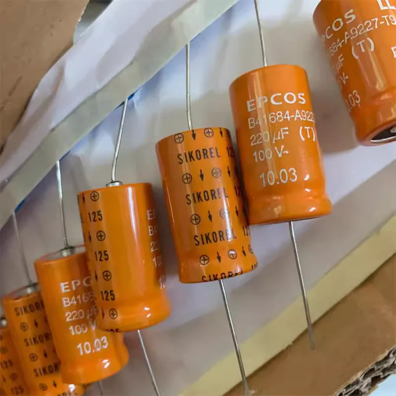 

2 шт. EPCOS LL 220 мкФ 100 В ламповый усилитель высокого напряжения фильтр электролитический конденсатор