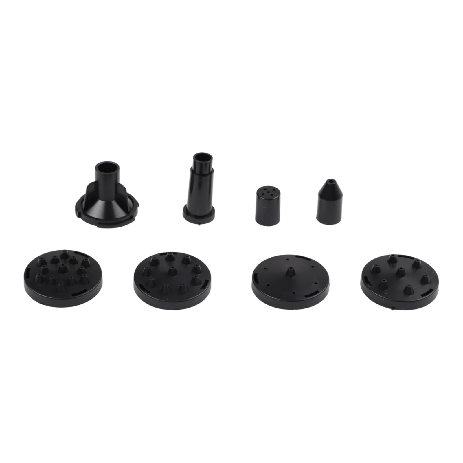 1.5W Monocrystalline Solar Fountain Pump Set for Ponds For Bird Baths Fish Tanks 7V 200L/H Flow 120cm Head Black Plastic