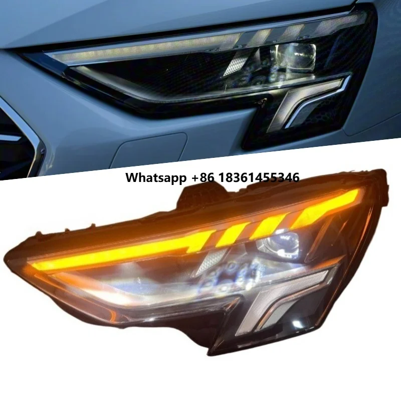 

Фара для Audi A3 2021-2024, A3 35TFSI 8Y, полностью светодиодная, в сборе, OEM 8YG941034 8YG941033