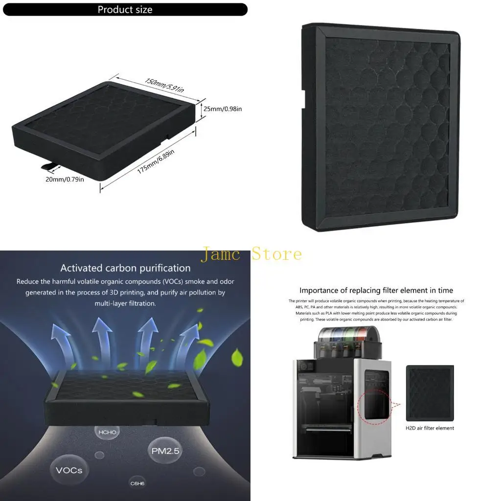 

Multoclospent Activicts LX0B Activicts вставка углеродного фильтра для H2D Различные принтеры