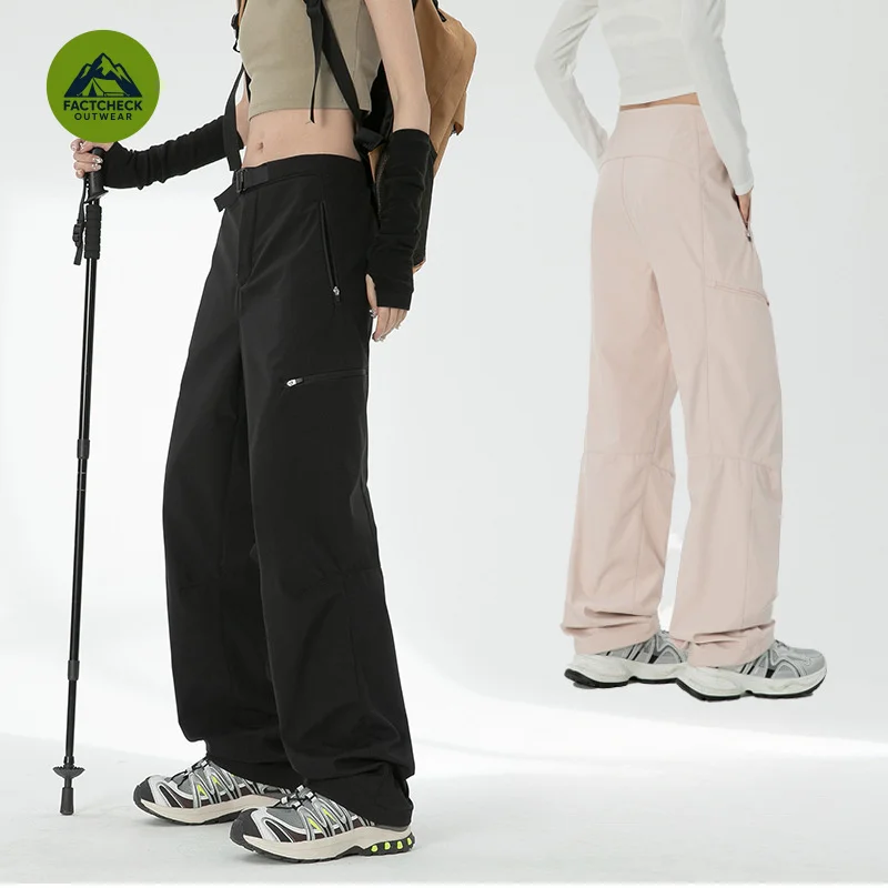 FACTCHECK Top Quality EU US Size Women Hiking Pants Autumn Winter Soft Shell Windproof Waterproof Buckle Waist Pants