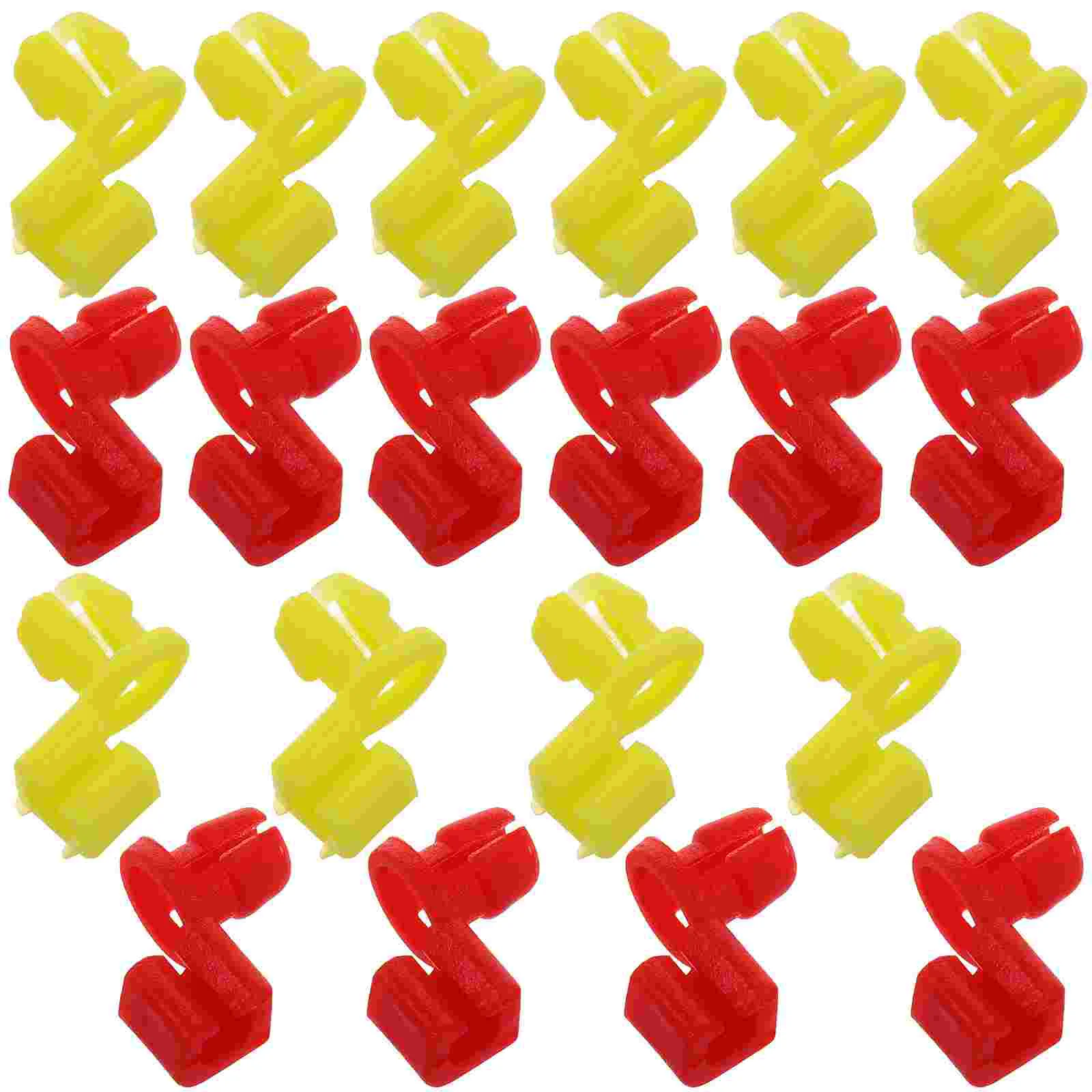 

20 Pcs Door Side Latch Lever Tailgate Handle Rod Clip Replacement Clips Lock Car