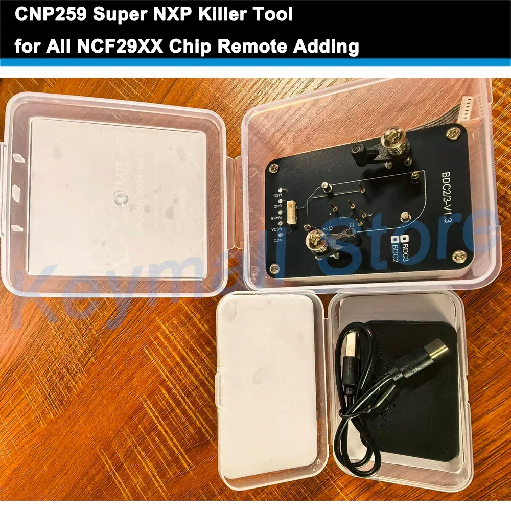 CNP259 Super NXP Killer Car Key Tool for All NXP NCF29XX Chip Smart Keys Clone Adding With BDC3 Adapter G Classis Base
