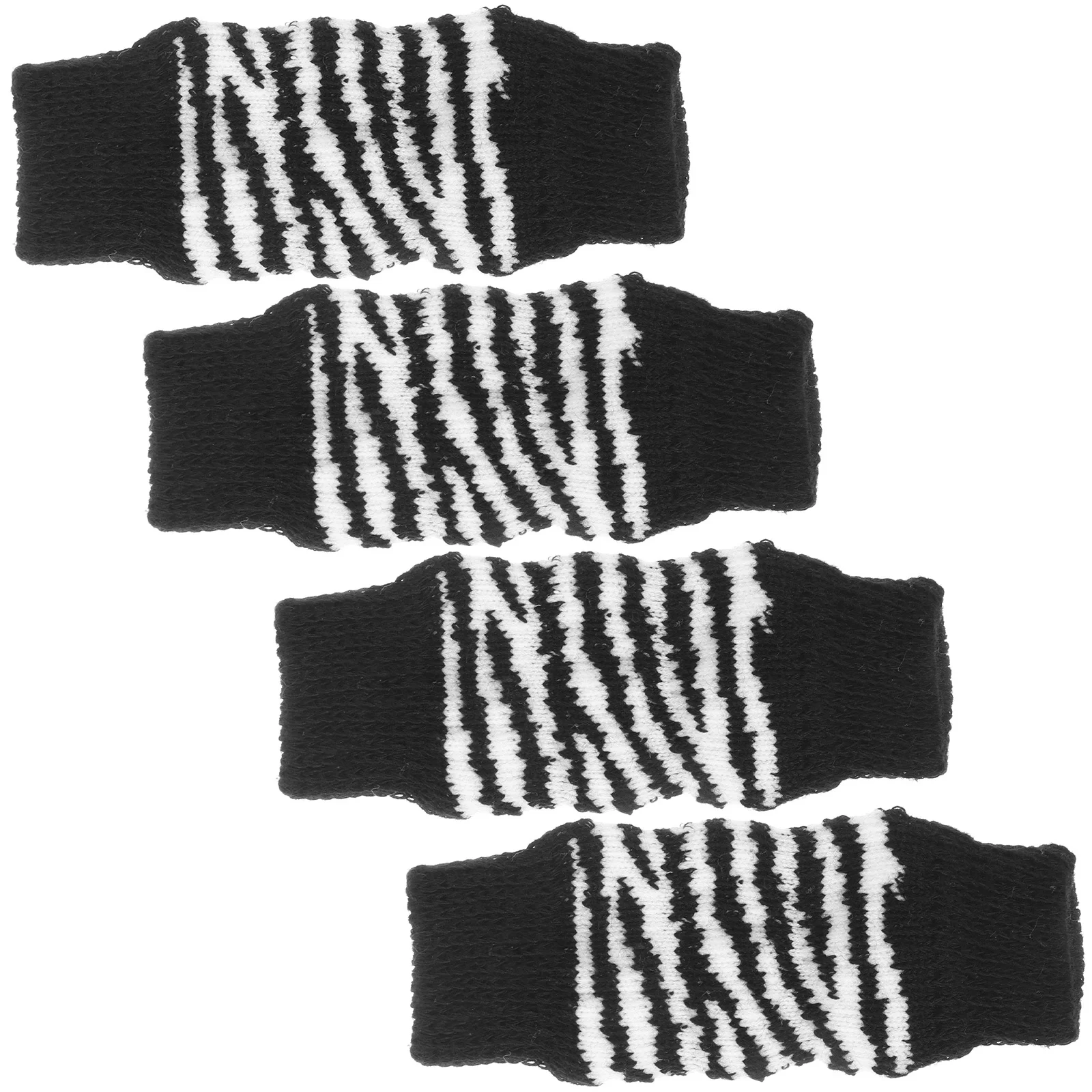 1 مجموعة جوارب الحيوانات الأليفة تصميم لطيف مادة القطن الناعمة تدفئة الساق الكلب المدمجة المحمولة أنيق حية هدية للكلاب تدفئة الساق الكلب