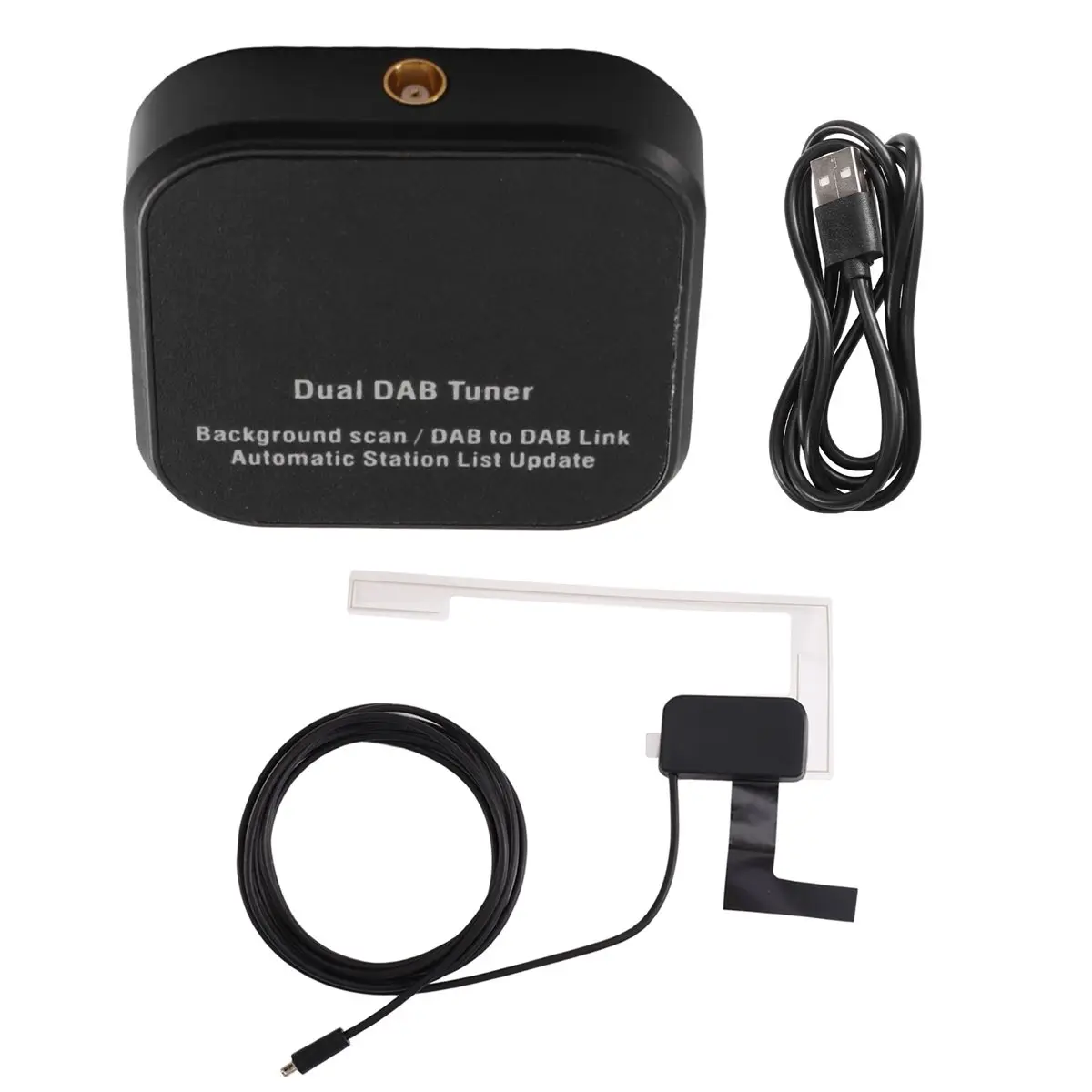 Dual for Antenna Built-in Dual Modules Enhance + Signal USB Adapter for Android Car Radio Stereo Automatic Scan