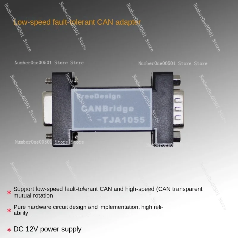 

TJA1054 fault tolerant CAN low speed CAN adapter