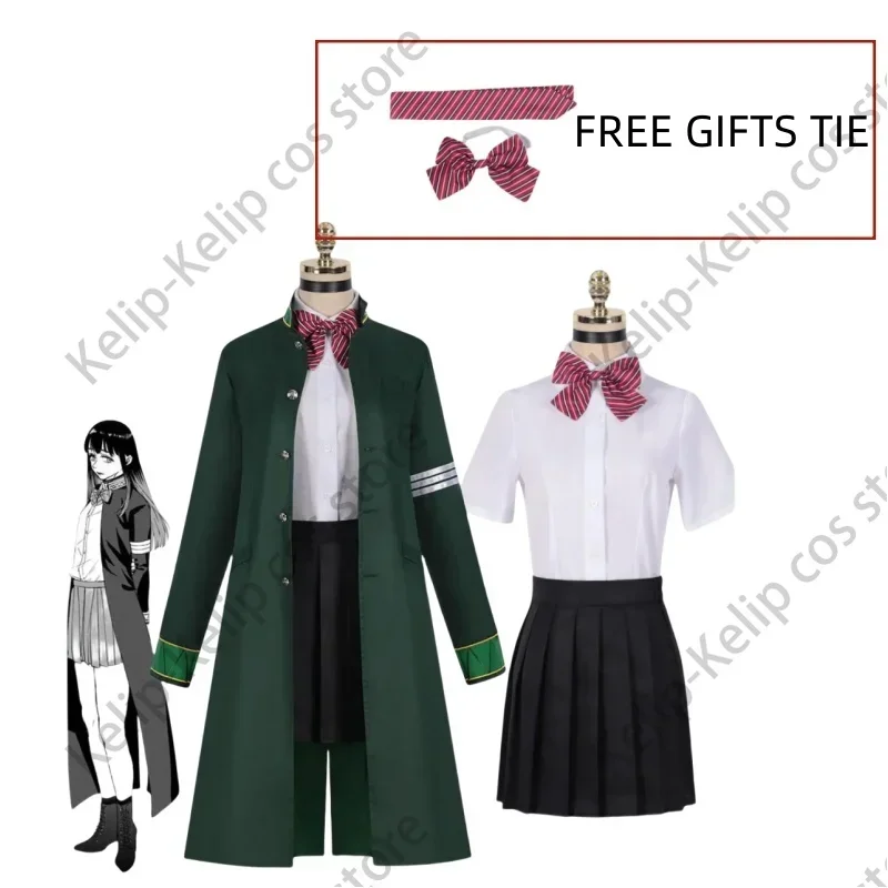 Anime Wind Breaker Tasuku Tsubakino Cosplay CUSTUMIZATION WINBRE Green  Coat JK School Uniform Adult Woman Lovely Campus Suit