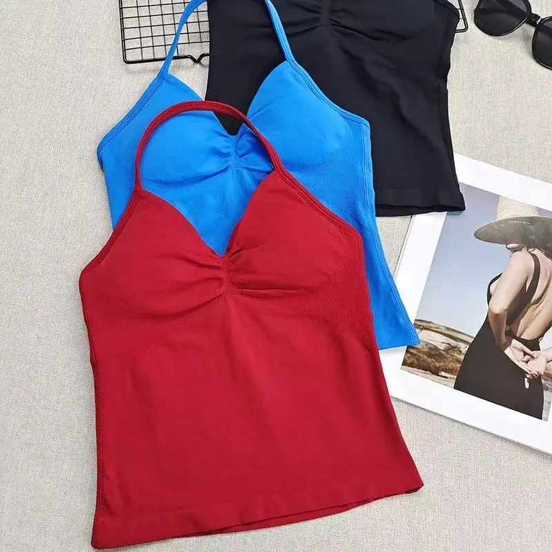 DFyoga 2Pcs Set Olahraga Gym Legging dan Sport Bra Atasan Fitness Activewear Pakaian Lari dan Latihan