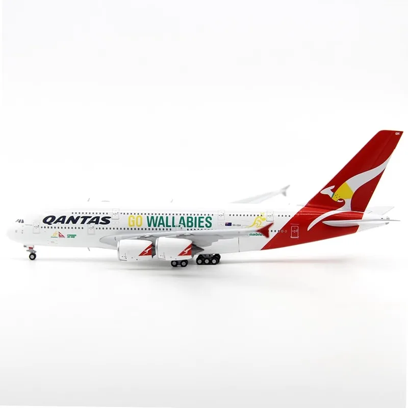 1/400 مقياس Qantas الخطوط الجوية A380-800 VH-OQH سبيكة الركاب نموذج طائرة جمع الحلي
