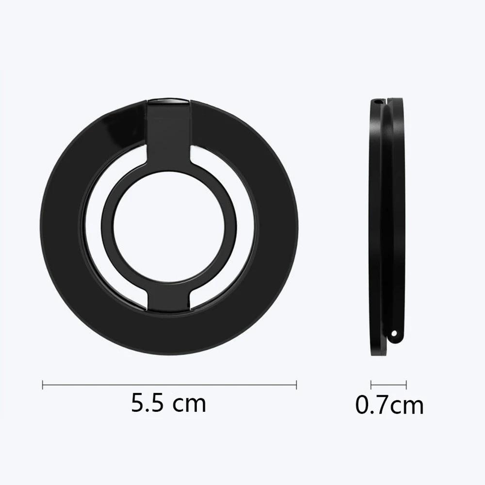 Für magsafe magnetische doppelseitige magnetische Absaugung 1 Stück starke Absaugung rotierende 360 Wanda uf kleber überall Klapp ring Telefon – Detail 18