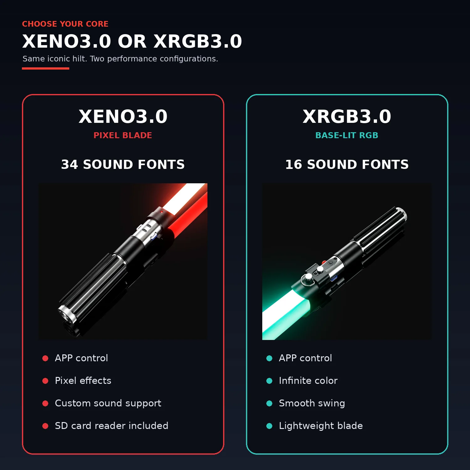 Vader Saber Dark Side Sith Lord Lightsaber Dueling Saber RGB/PIXEL view 4