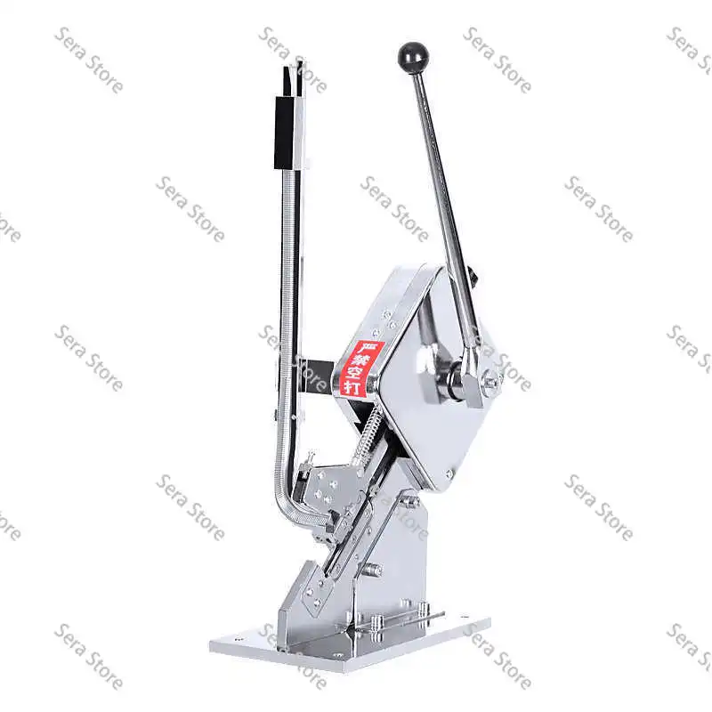 Button Machine Supermarket Packaging and Sealing Machine U-shaped Sausage Edible Mushroom Bag Manual Piercing Machine