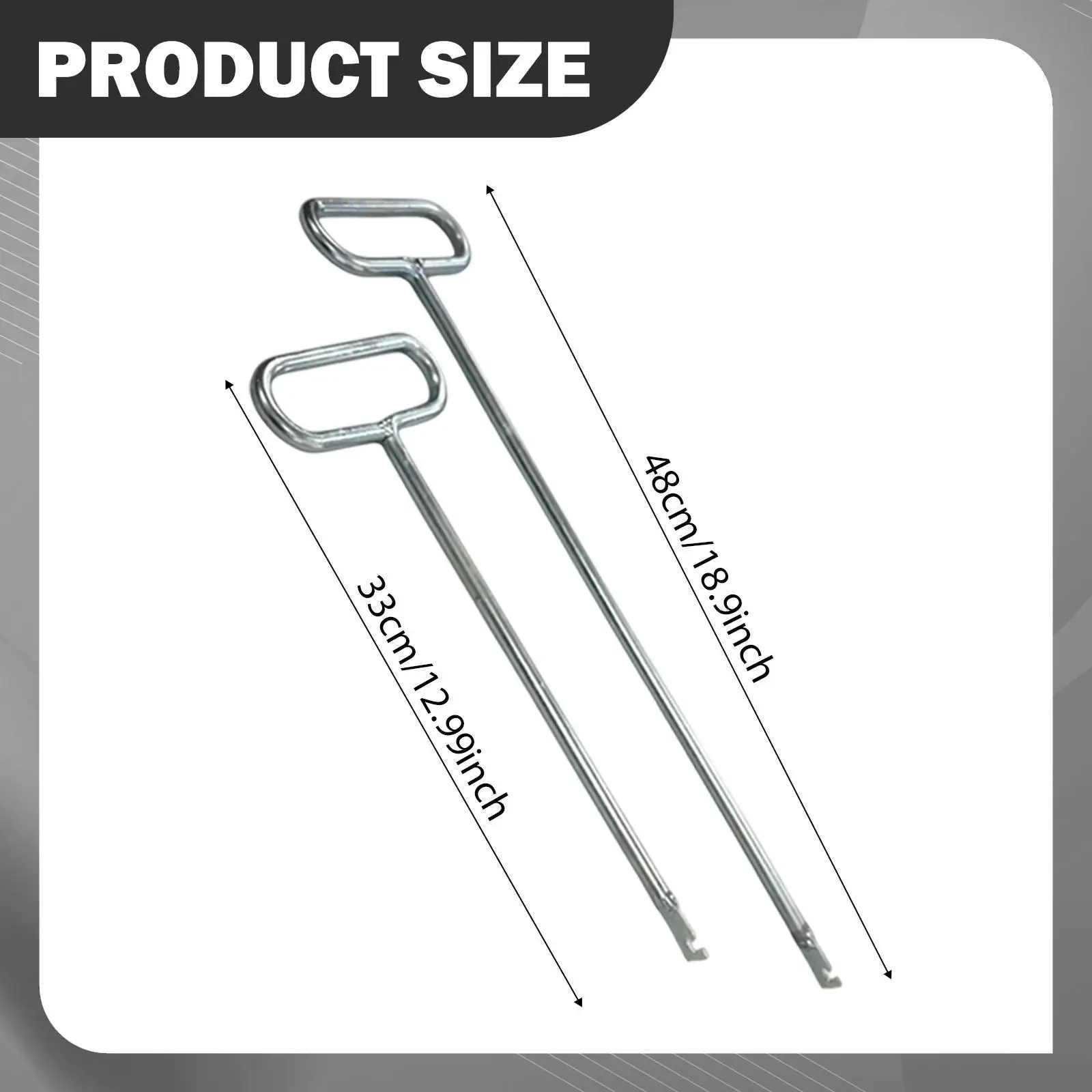 2x 102.303 Strumenti per la rimozione della molla di scarico Utensile manuale Pull Push Twist Funzione per l'installazione di rimuovere le motoslitte a molla