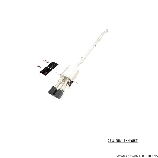 

Высокопроизводительная выхлопная система Catback от китайского производителя для Mini R56 2006 года выпуска