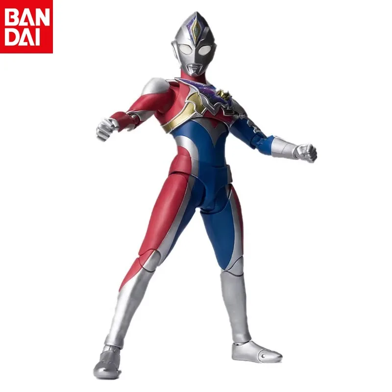 Bandai Original Genuine SHF Ultraman Deckard Deckard Shiny Flash Form New Generation Dyna Movable Figure Ornament Holiday Gift