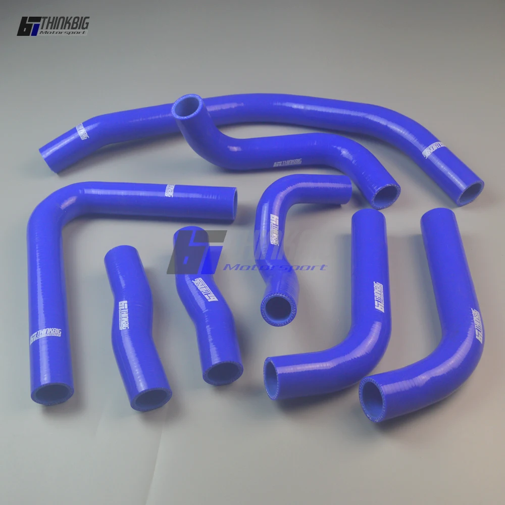 Silicone Radiator Hose Kit For 1989-1999 Toyota MR2 Rev1-5 NA 2.0L 3S-GE Non-Turbo (8pcs)