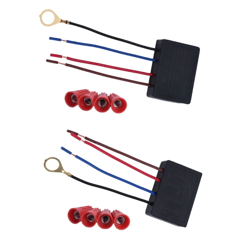 User Friendly Touch Switches Plastic Switches 220V 3A Quick Fixing for Desk Lamp Dropship