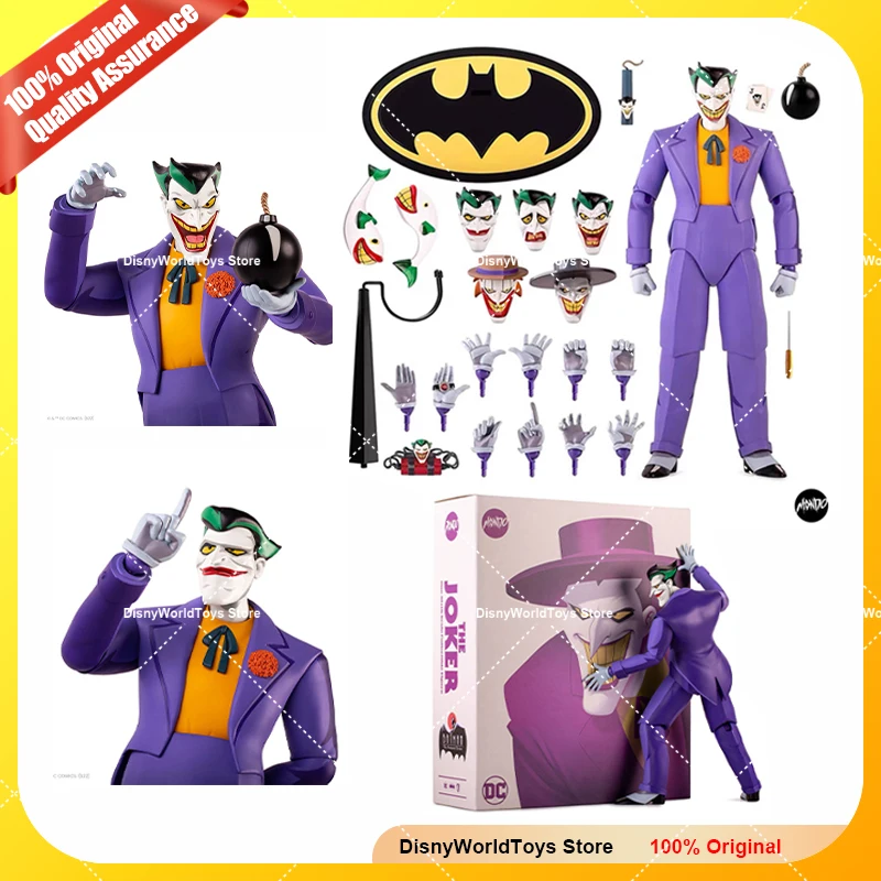 100% оригинал Mondo Batman, анимированная серия, Джокер 1/6, подлинная фигурка на складе, модель игрушки