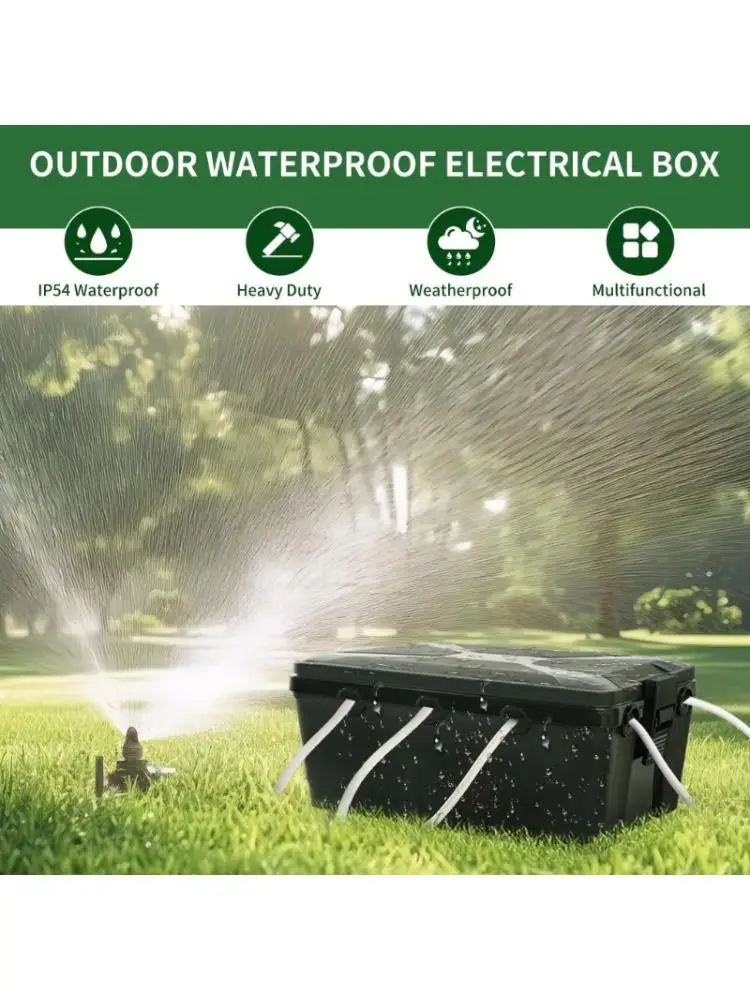 

Outdoor Electrical Housing 7 Cable Slot IP54 Dustproof Design Electrical Box