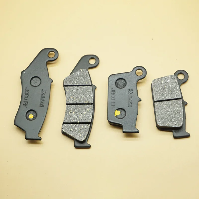 For YAMAHA YZ250 2003-2007 YZ250F 2003-2007 WR450F 2003-2015 YZ450F 2003-2007 Motorcycle Front Rear Brake Pads Kits