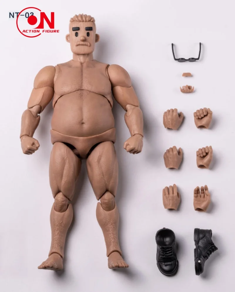 Notaman 1/6 NT-03S Military Action Figure 6'' Joint Body Doll