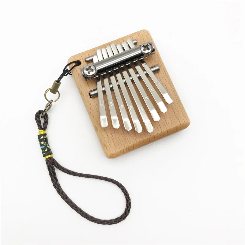 Mini Kalimba 8 Keys Professional Finger Piano - Portable Thumb Piano Gift Kids Piano Beginners Musical Instruments