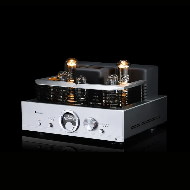 M-028 MUZISHARE R100 Amplifier 300B Push 845 211 805 Class A Fever Power Amplifier Integrated Balanced Phono Pmplifier 50W+50W