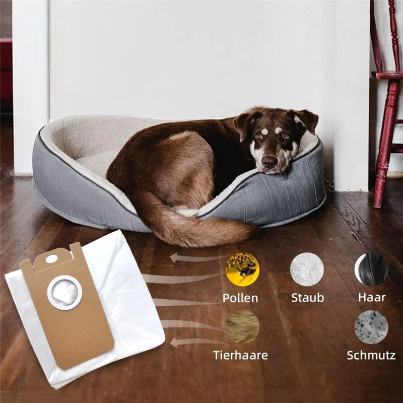 M04K 3 Stück Ersatzteile Zubehör Für ABIR R30 Roboter Staubsauger Staubbeutel Haushalts Reinigung Müll Tasche