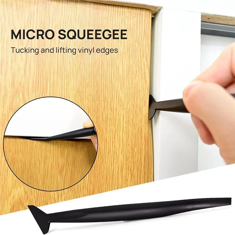 New-Wallpaper Smoothing Tools Kit With Squeegee, Felt Squeegee& Cutter, For Peel And Stick Vinyl- Includes Paste Brush