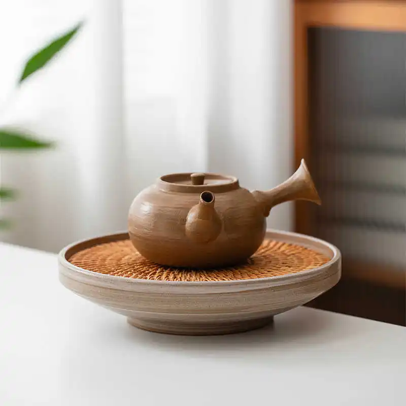 pot-de-stockage-d'eau-en-ceramique-retro-de-grande-taille-avec-tapis-en-osier-plateau-a-the-monocouche-pour-la-preparation-du-the-de-style-chinois-simple-et-d'une-grande-valeur-esthetique