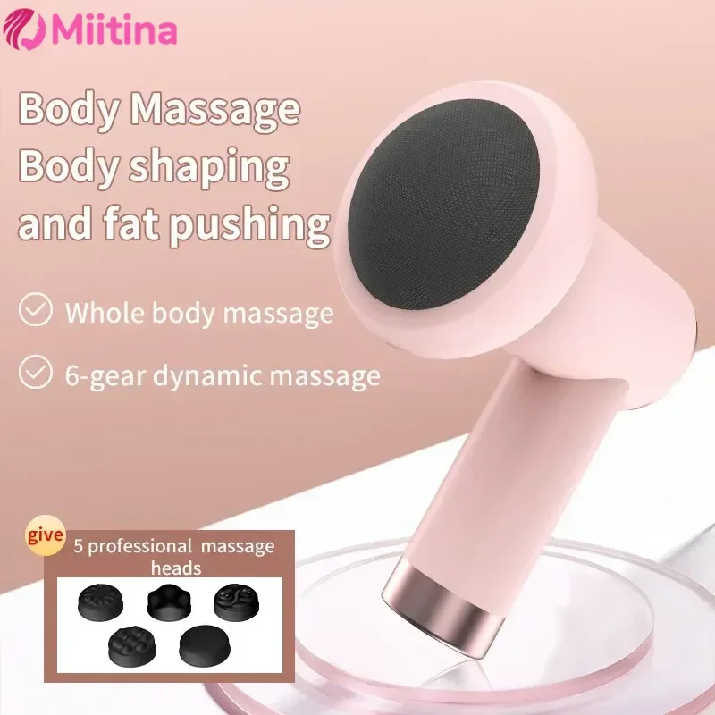 

Fat Pushing Machine Body Massage Device Home Massage Stick Handheld Portable Massager Neck Waist Shoulder Kneading Body Massager