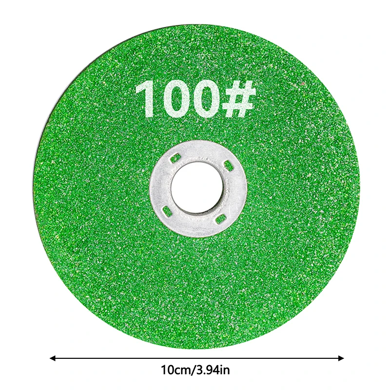 

3Pcs 10cm Grinder Wheel Disc Angle Grinder Grinding Wheel Angle Grinder Cutting Flap Woodworking Sanding Rotary Abrasive Tool