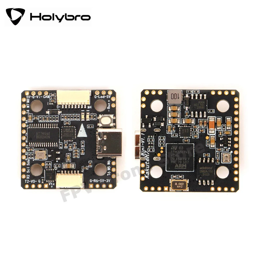 

Holybro Kakute H7 Mini Flight Controller W/ BetaFlight OSD 6x UART Port MCU-STM32H743 32Bit Support X8 Octocopter for FPV Drone