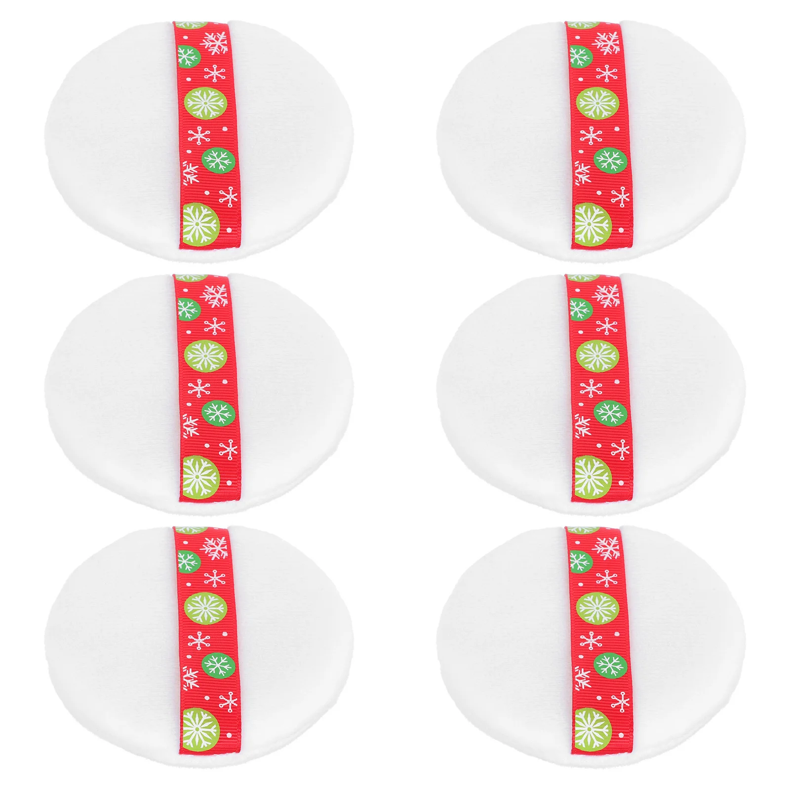 Esponja de maquillaje en polvo, aplicador de belleza suave, base, crema, corrector, colorete, resaltador, herramienta, 6 uds.