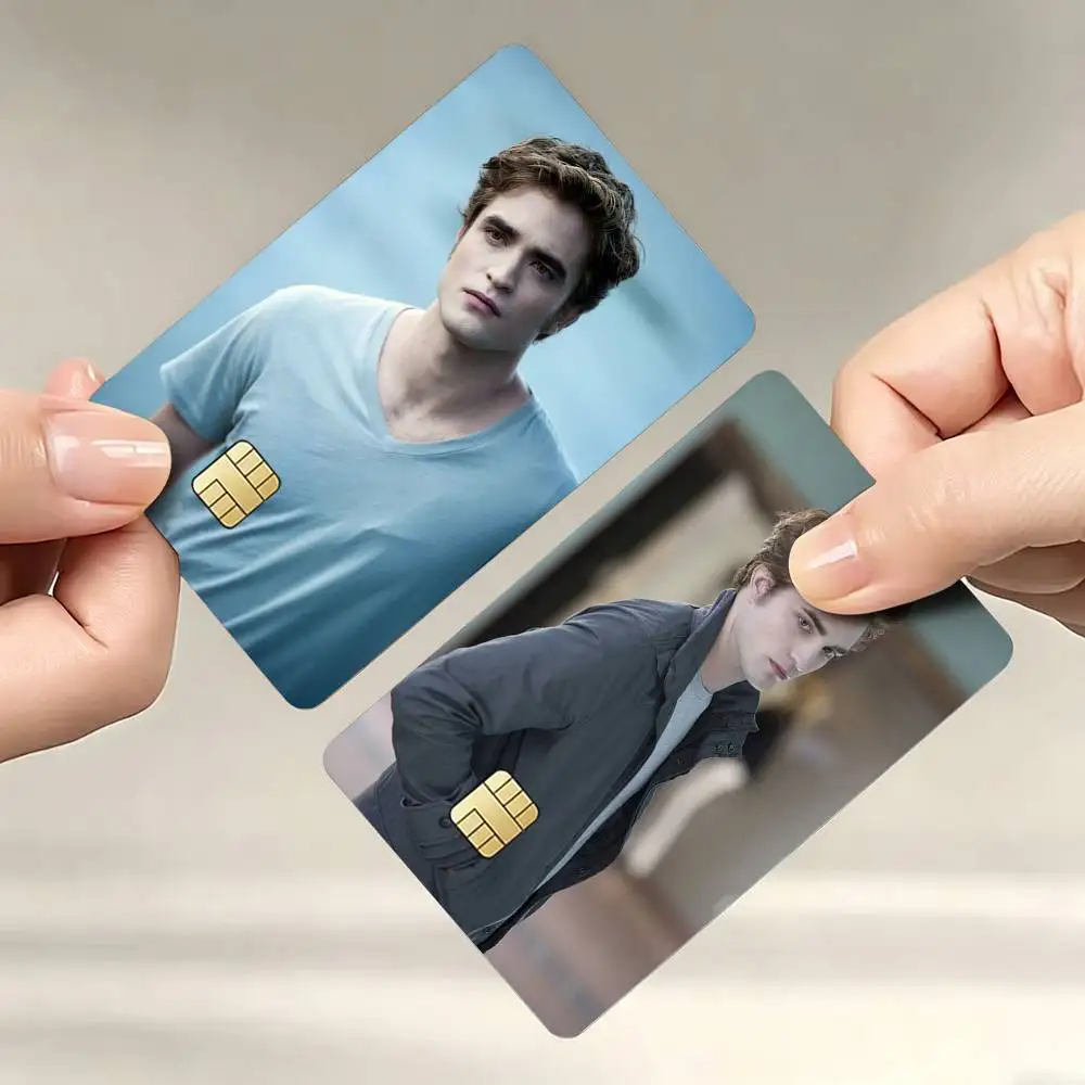 T-Twilight Edward R-Robert P-Pattinson Sticker Decoration Creative Bank Card Bus Metro Waterproof Sticker