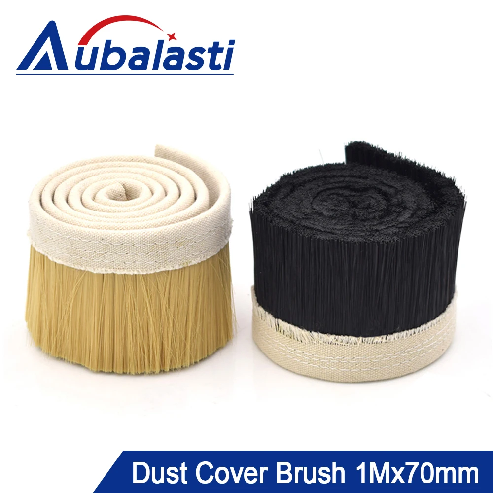 

Aubalasti 1M 60-100mm Brush Vacuum Cleaner Engraving Machine Dust Collector Cover For CNC Router Spindle Motor Milling Machine