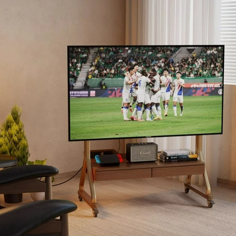 

Living Room Nordic TV Stands Retro Homestay Furniture Monitor TV Stands Multi-functional Wooden Furniture Ein Fernseher MH40DSJ