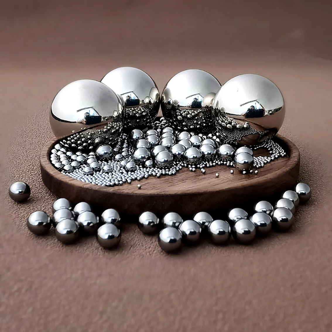 10-1000 قطعة الصلبة 304 الفولاذ المقاوم للصدأ الكرة ضياء 1 مللي متر 1.5 مللي متر 2 مللي متر-10 مللي متر كرة مستديرة عالية الدقة تحمل كرات السلس كرات