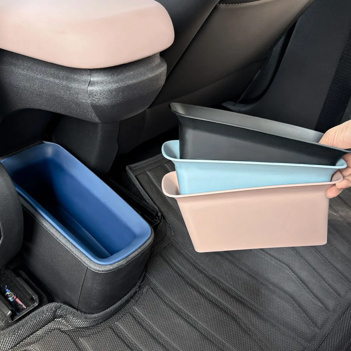 

Подлокотник, задний силиконовый ящик для хранения, автомобильный водонепроницаемый ящик для хранения, подходит для автомобильных аксессуаров BYD Seagull