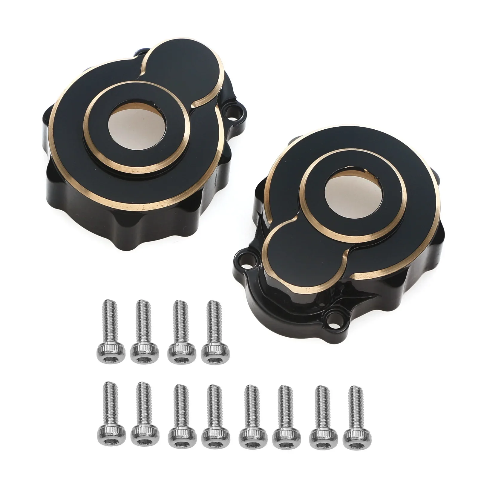 Brass Front and Rear Portal Drive Housing Caster Blocks 8232 8251 8252 8253 for TRAXXAS TRX4 TRX6 1/10 RC Car Upgrade Parts