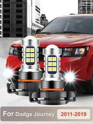 2pcs LED Fog Light Blub Lamp Canbus PSX24W 2504 For Dodge Avenger Caliber Charger Durango Journey Nitro Grand Caravan Challenger